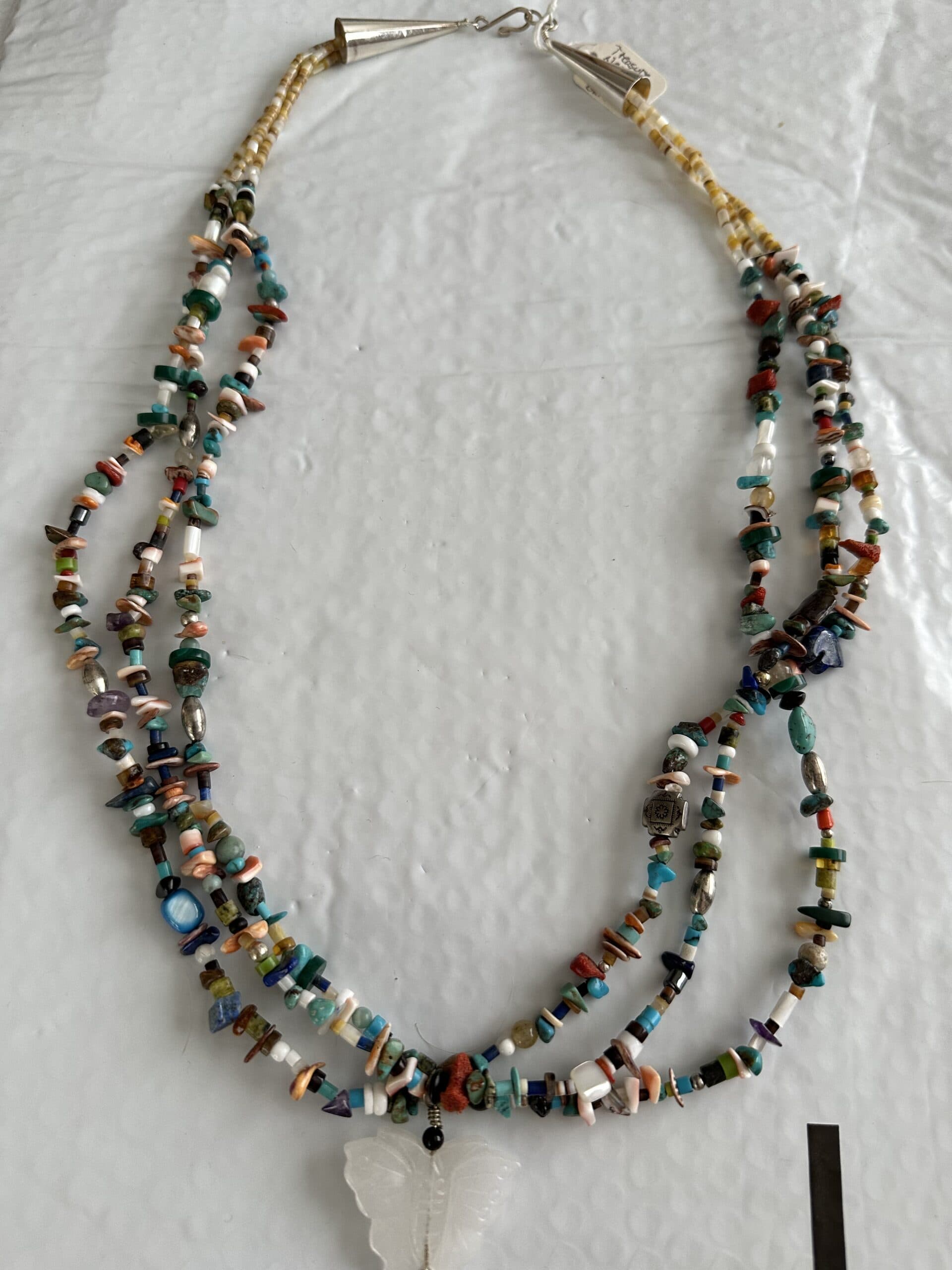 Necklace Treasure with Butterfly