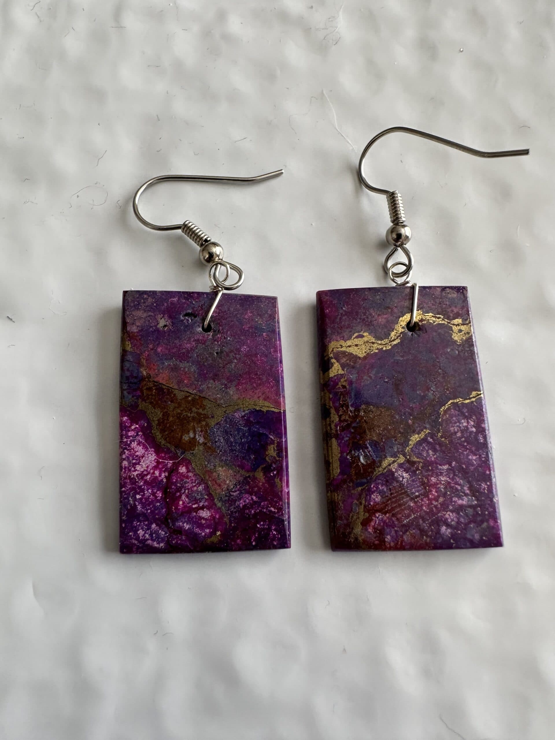 Earrings Mojave Turquoise Slabs thumbnail 2