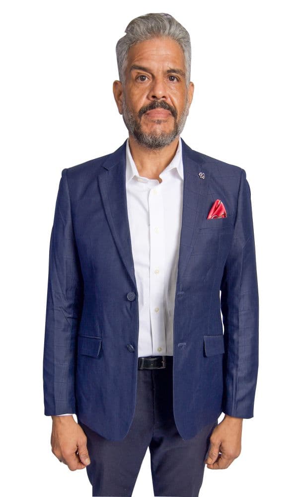 Elie Balleh Women’s Windowpane Blazer: Timeless Elegance