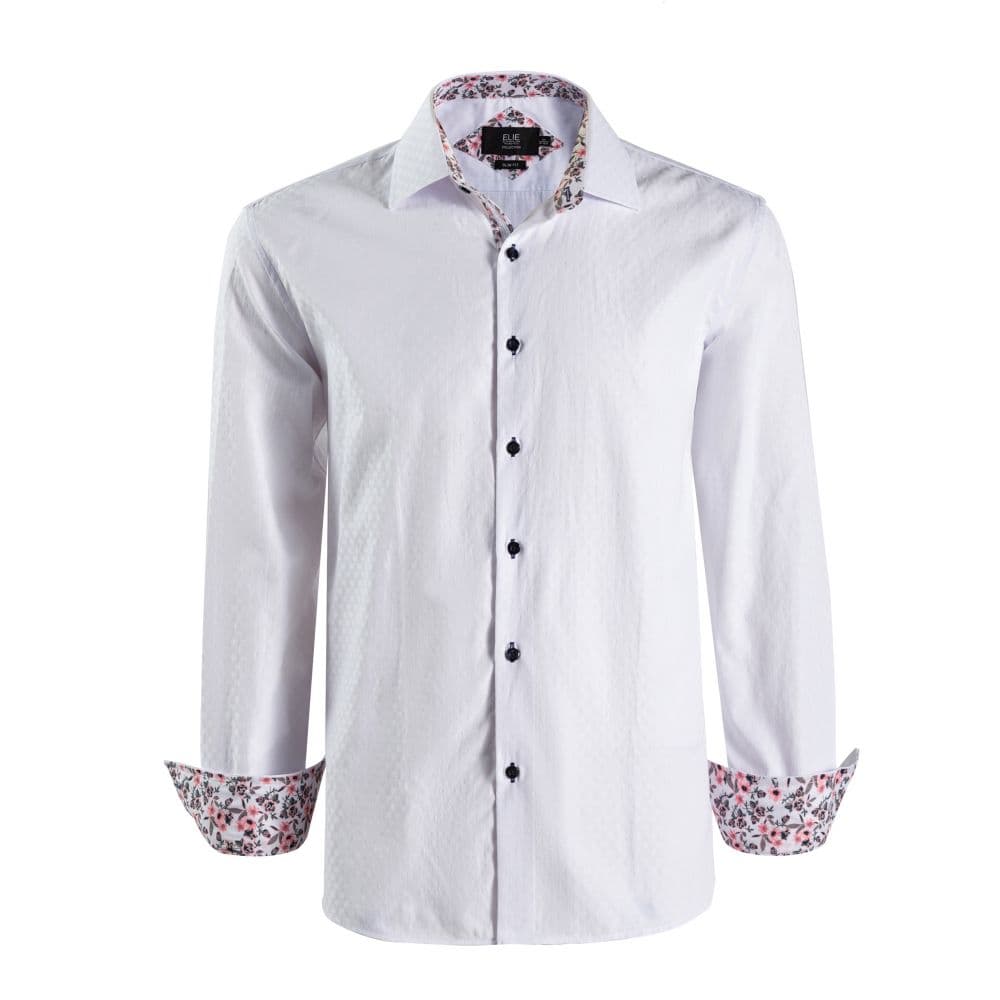 Elie Balleh Jacquard Shirt: Timeless Elegance