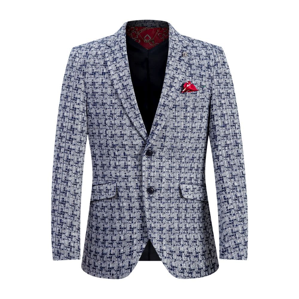 Elie Balleh Boy’s Houndstooth Blazer: Timeless Sophistication