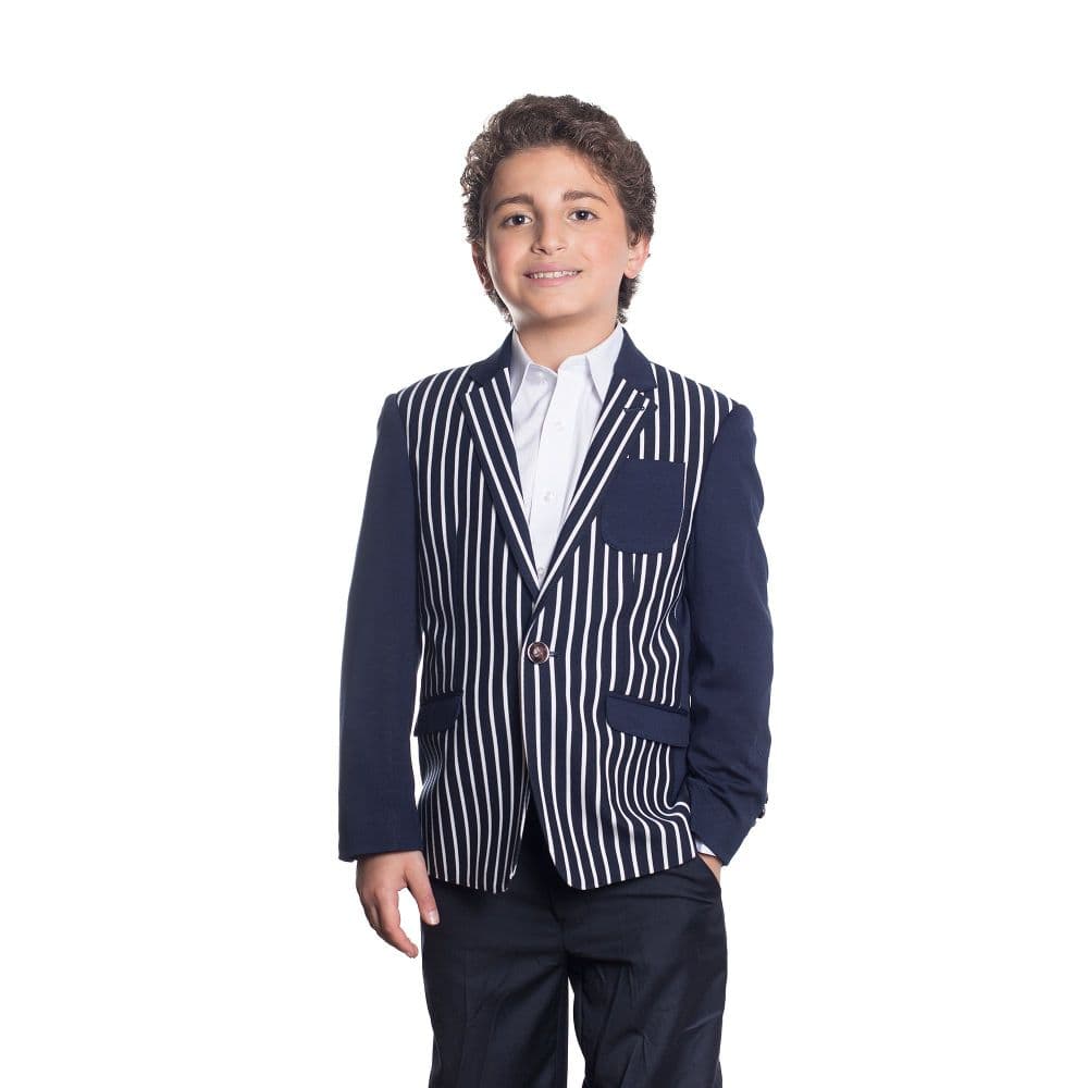 Elie Balleh Boy’s Knit Blazer: Comfort and Style