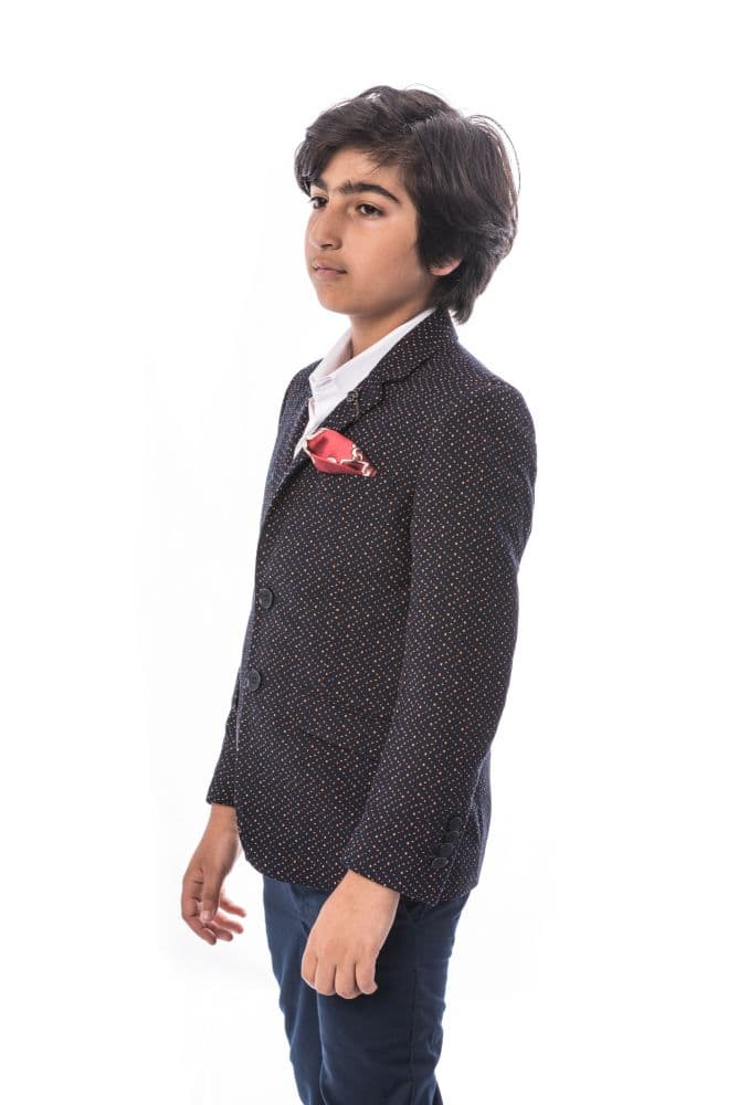 Elie Balleh Boy’s Digital Rain Blazers Sports Coat Jacket thumbnail 2