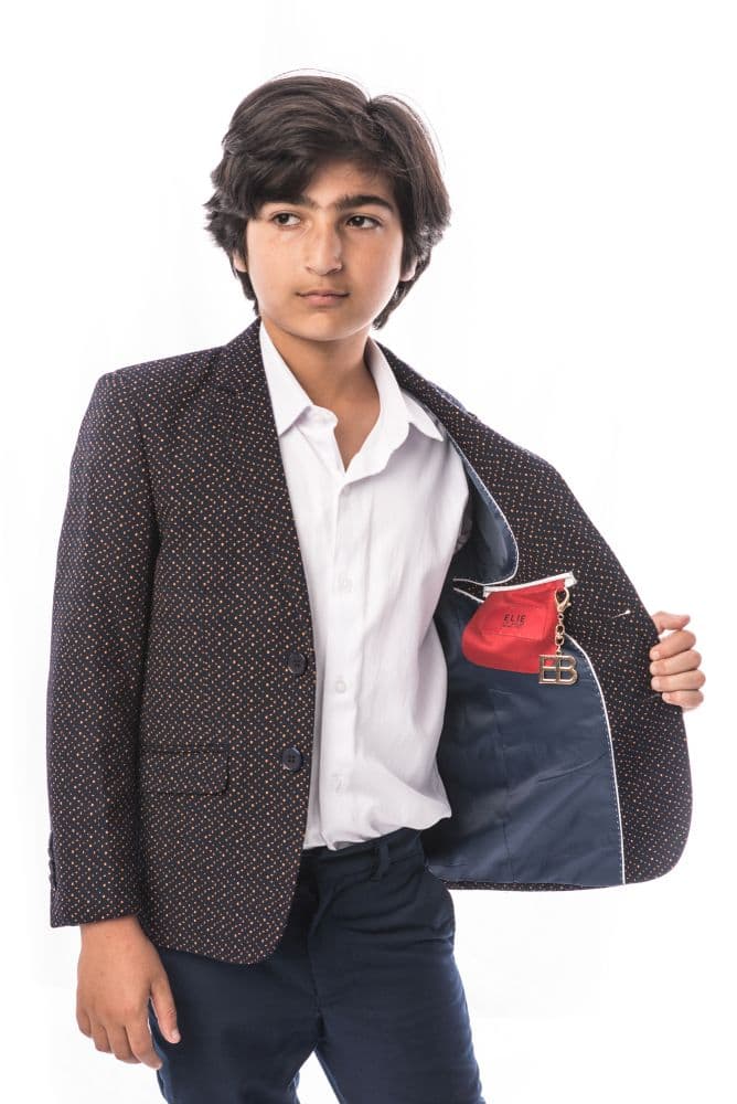 Elie Balleh Boy’s Digital Rain Blazers Sports Coat Jacket thumbnail 3