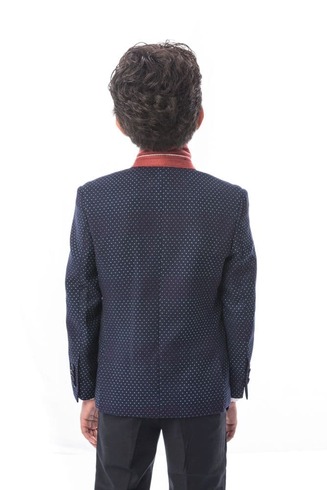 Elie Balleh Boy’s Digital Rain Blazer: Stylish Protection thumbnail 4