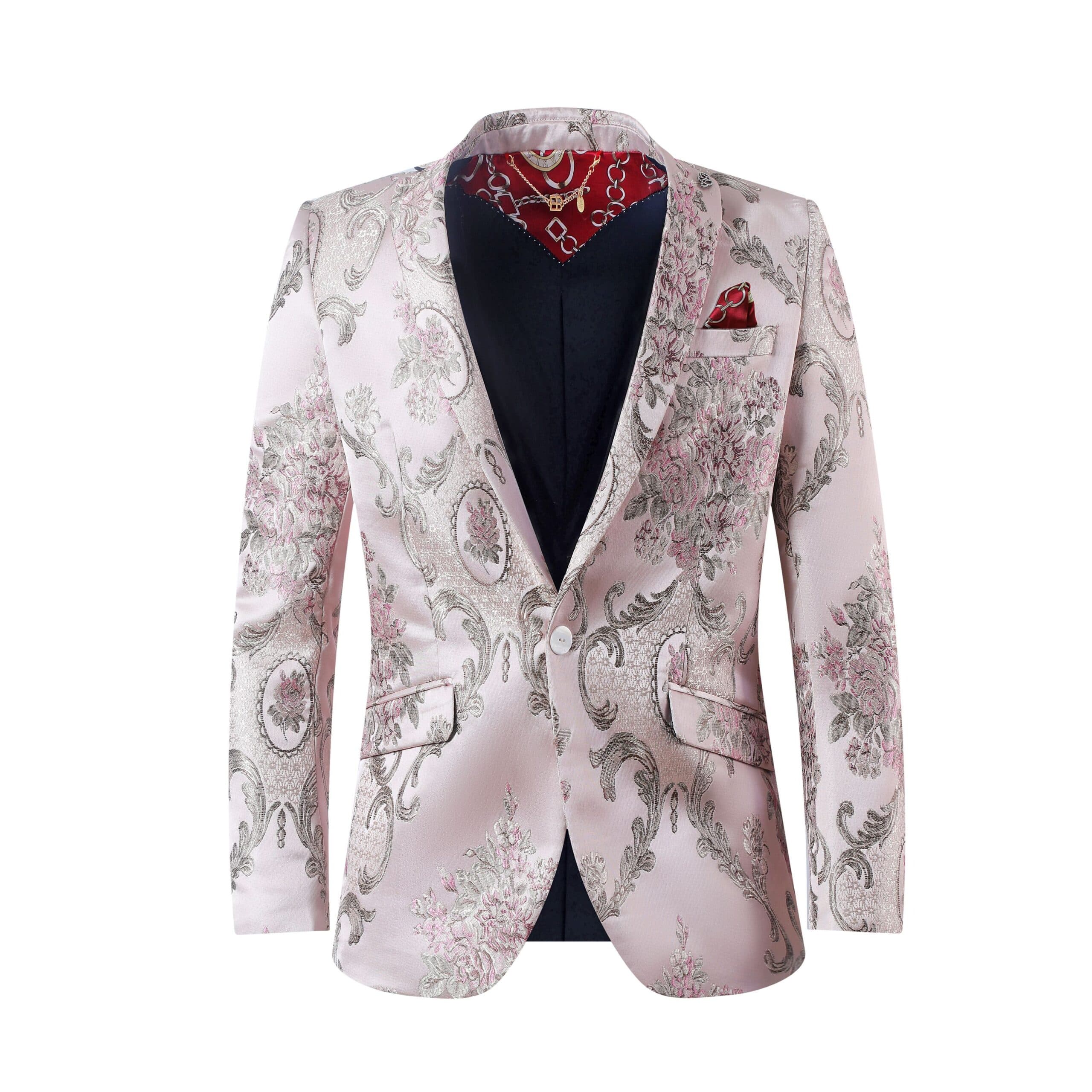 Elie Balleh Women’s Floral Jacquard Blazer