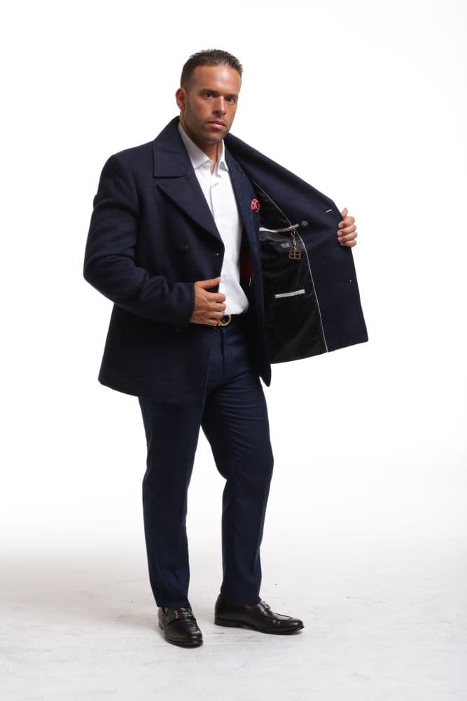 Men’s Classic Coat By Elie Balleh thumbnail 2