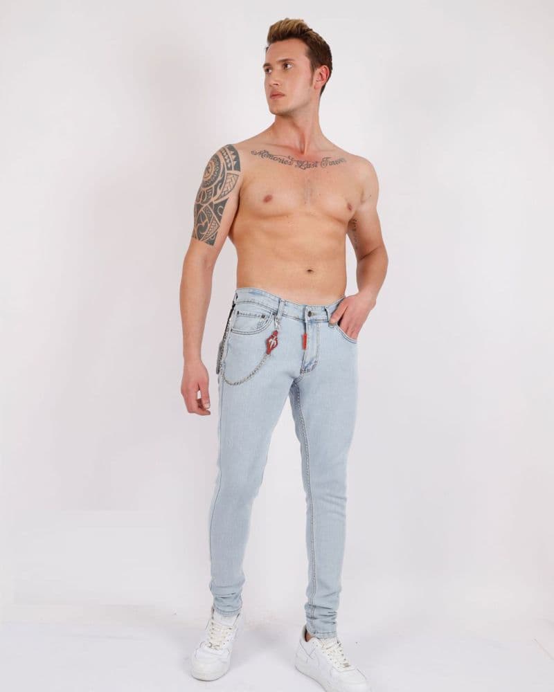 Slim Fit Skinny Jeans for Men thumbnail 2