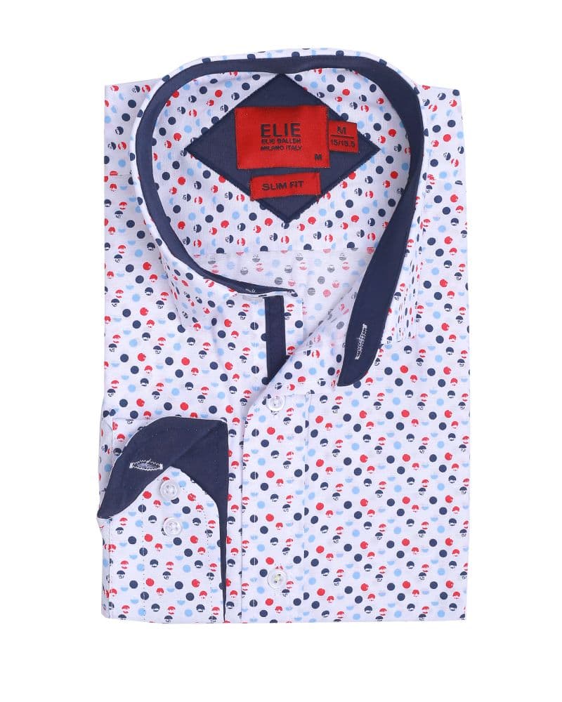 Men’s Blue Button-Down Shirt