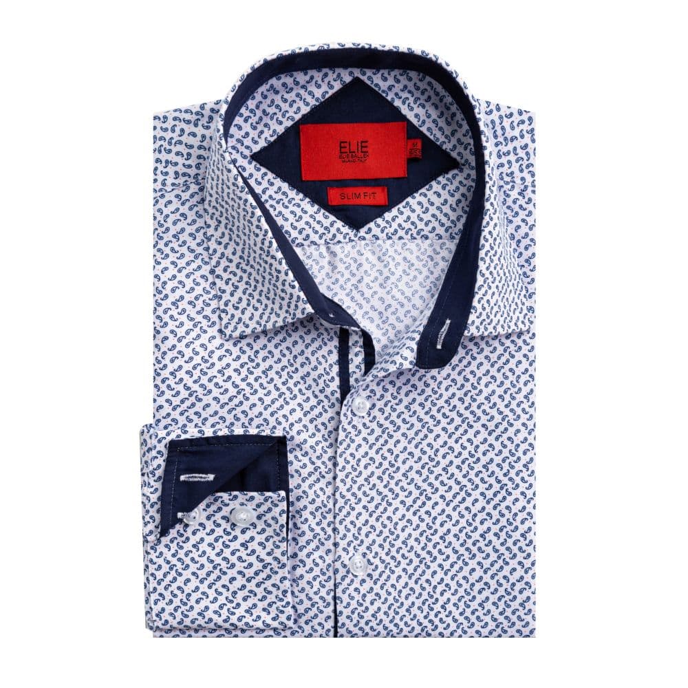 Embrace Your Inner Boho: Elie Balleh Women’s Paisley Print Shirt thumbnail 2