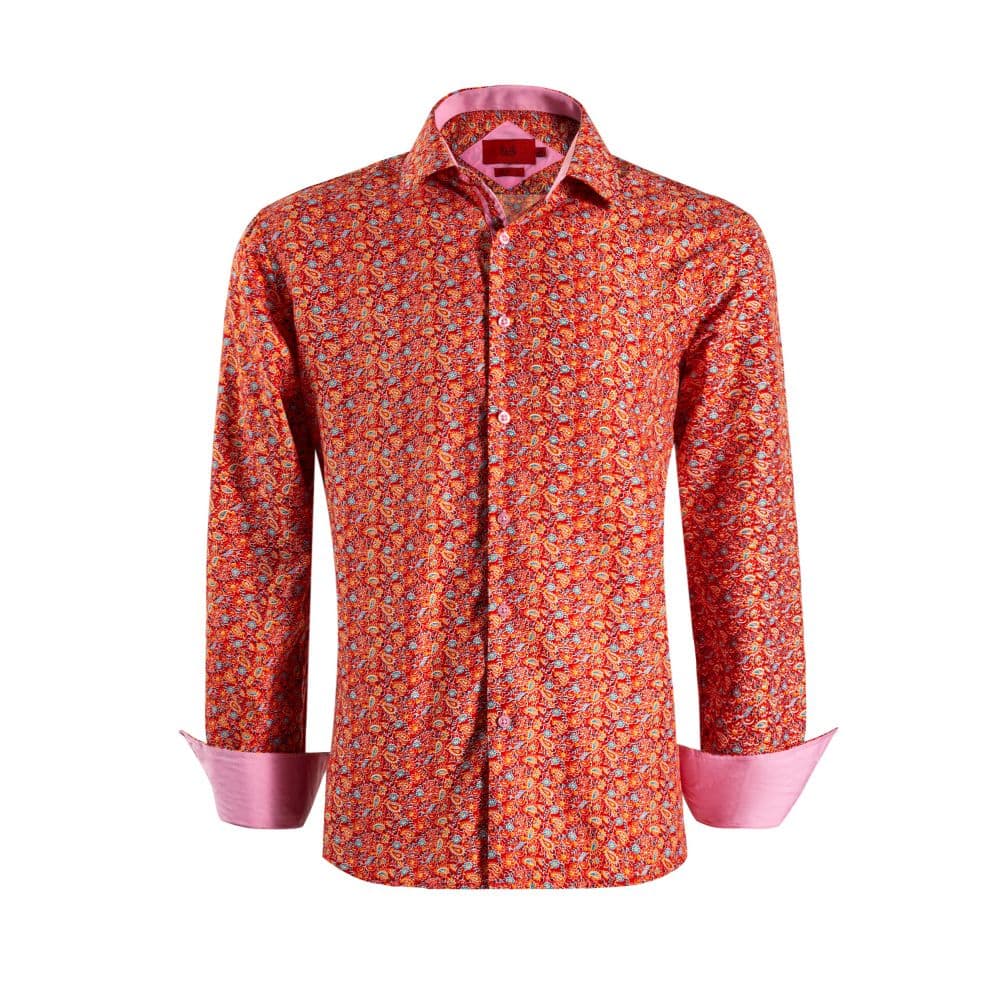 Slim Fit Paisley Print Shirt for Women by Elie Balleh thumbnail 3