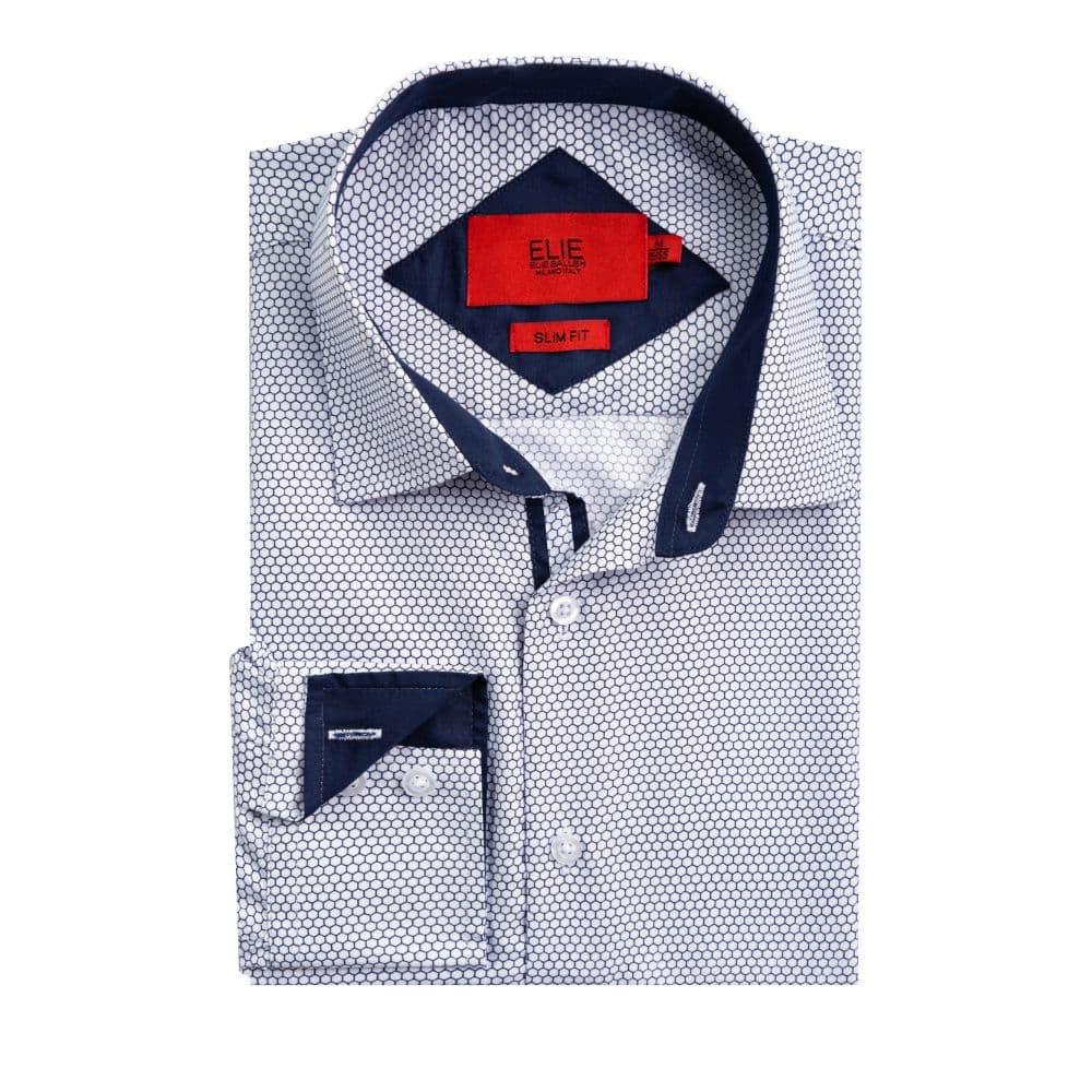 Slim Fit Honeycomb Shirt thumbnail 2