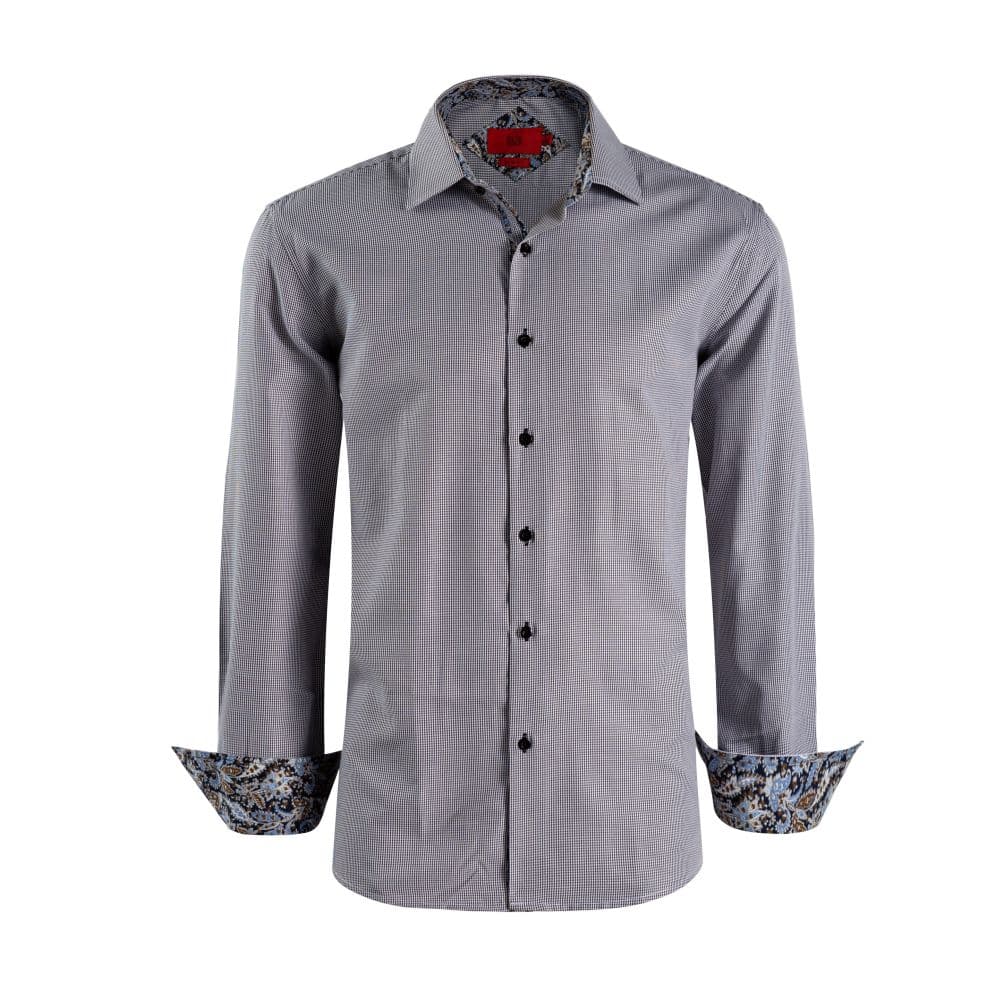 Slim Fit Houndstooth Shirt thumbnail 4