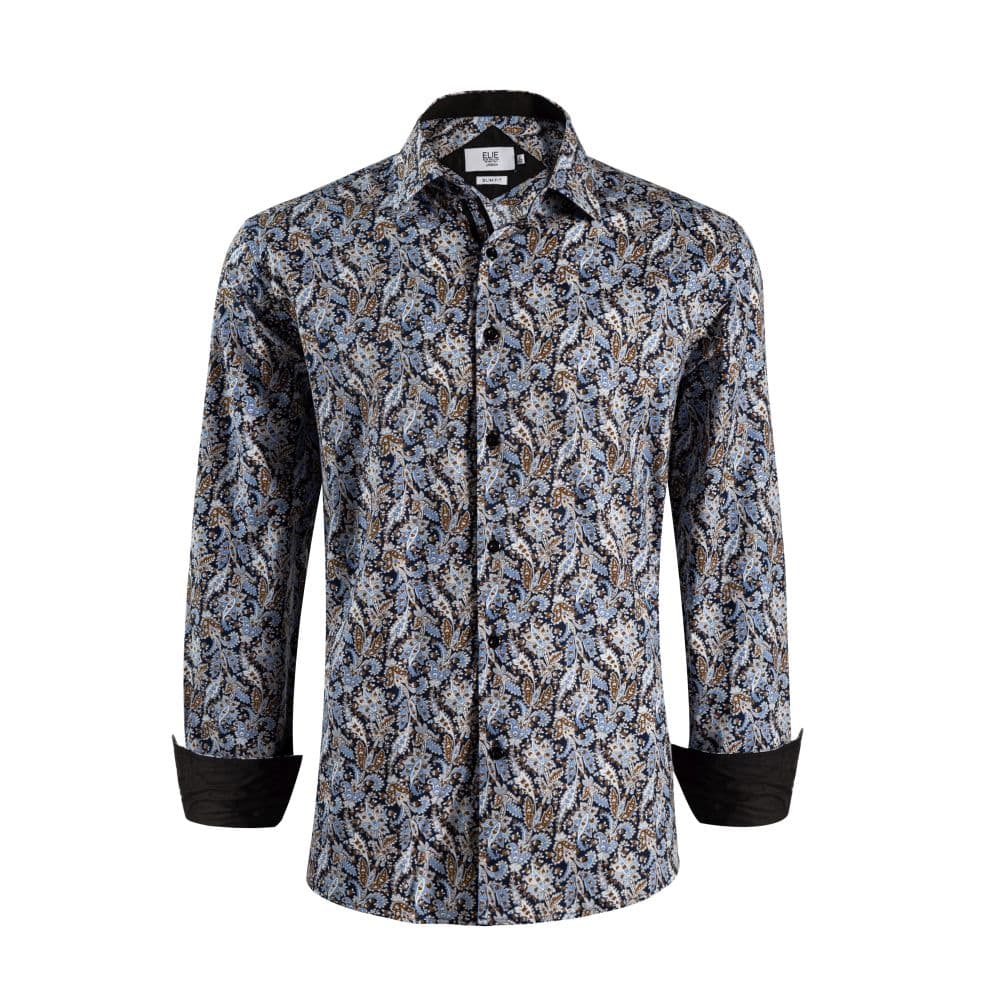 Elie Balleh Women’s Slim Fit Paisley Sport Shirt