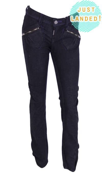 FP0986 Gathered Skinny Leg Jeans