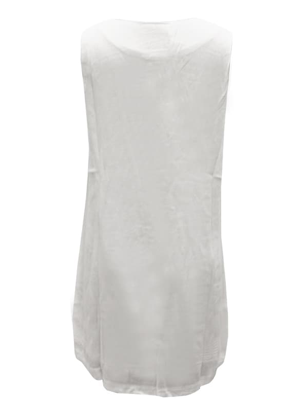 FT2336 Long Sleeveless Top with satin lining thumbnail 2