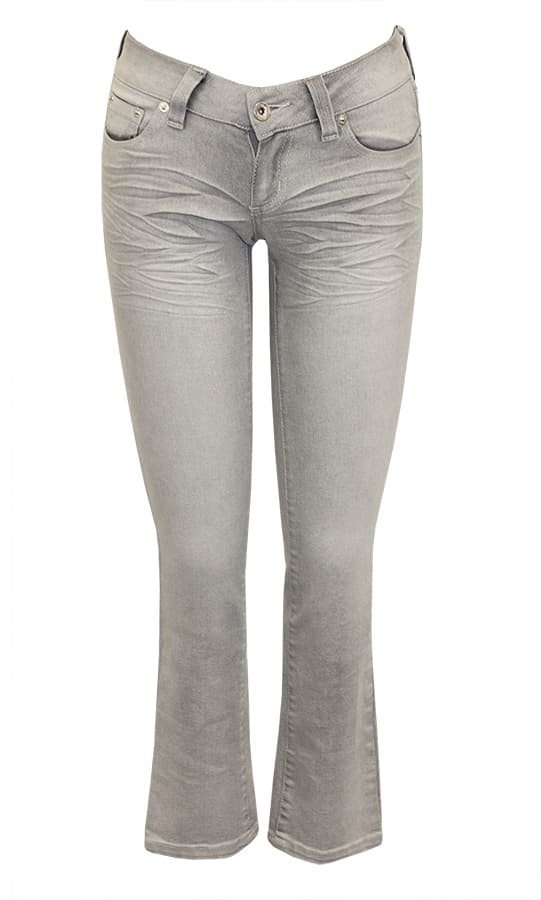 FP0981 Skinny Leg Grey Denim