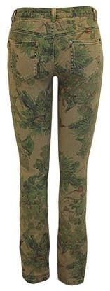 FP2098 Skinny Army Cargo Pants with print thumbnail 2