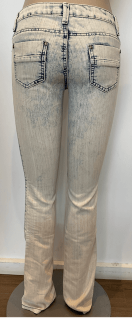 FP1092 Acid Wash Skinny Jeans thumbnail 2