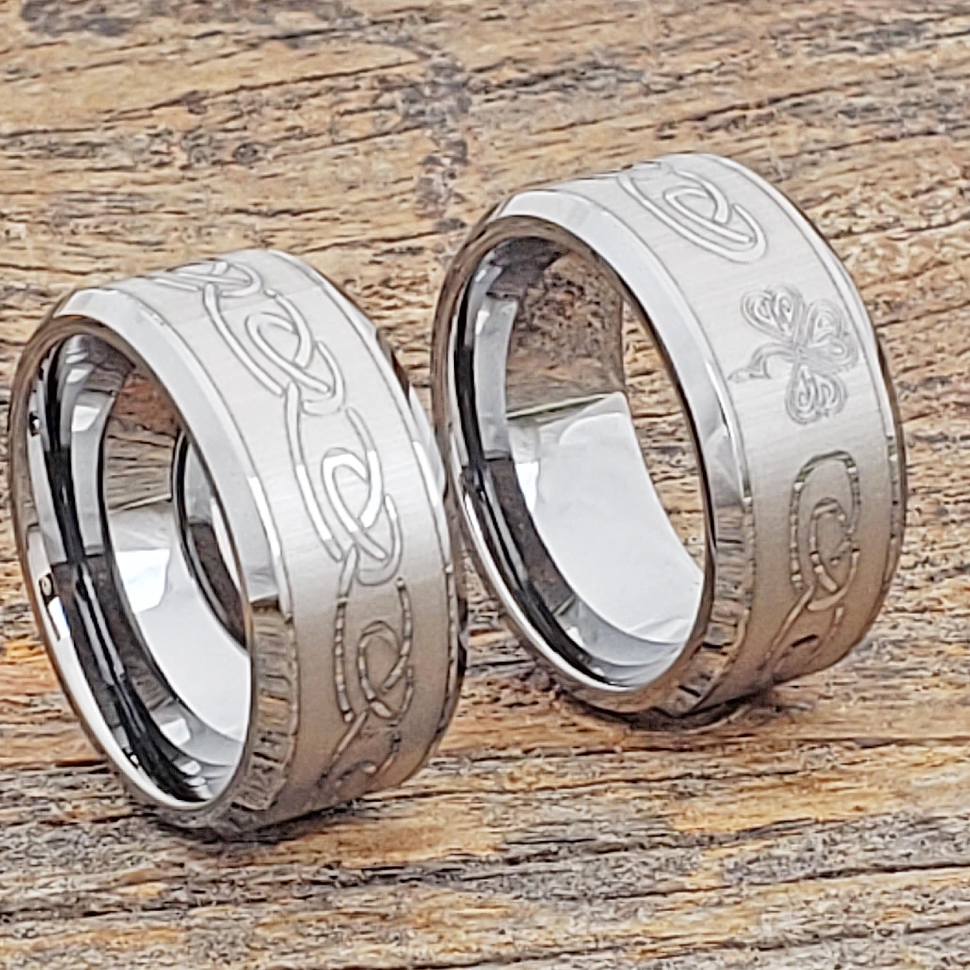 Shamrock Irish Signet Rings thumbnail 3