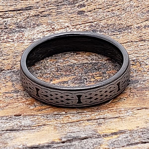 Crux Black Cross Rings thumbnail 3