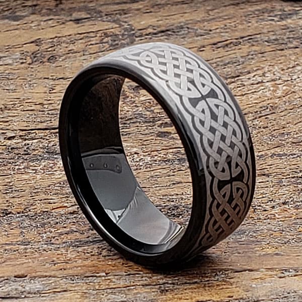 Crux Celtic Mens Cross Rings thumbnail 2