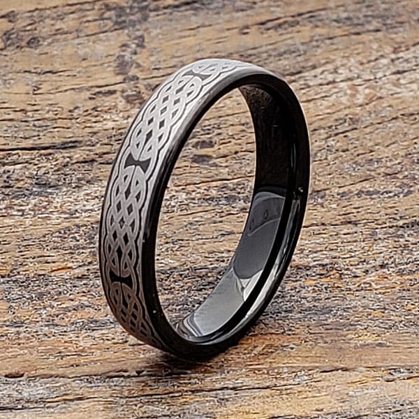 Crux Black Cross Rings thumbnail 2