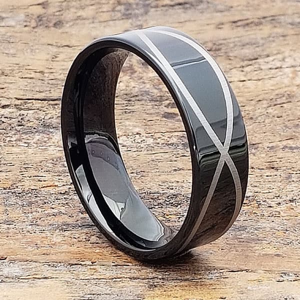 Krypton Black Promise Infinity Rings