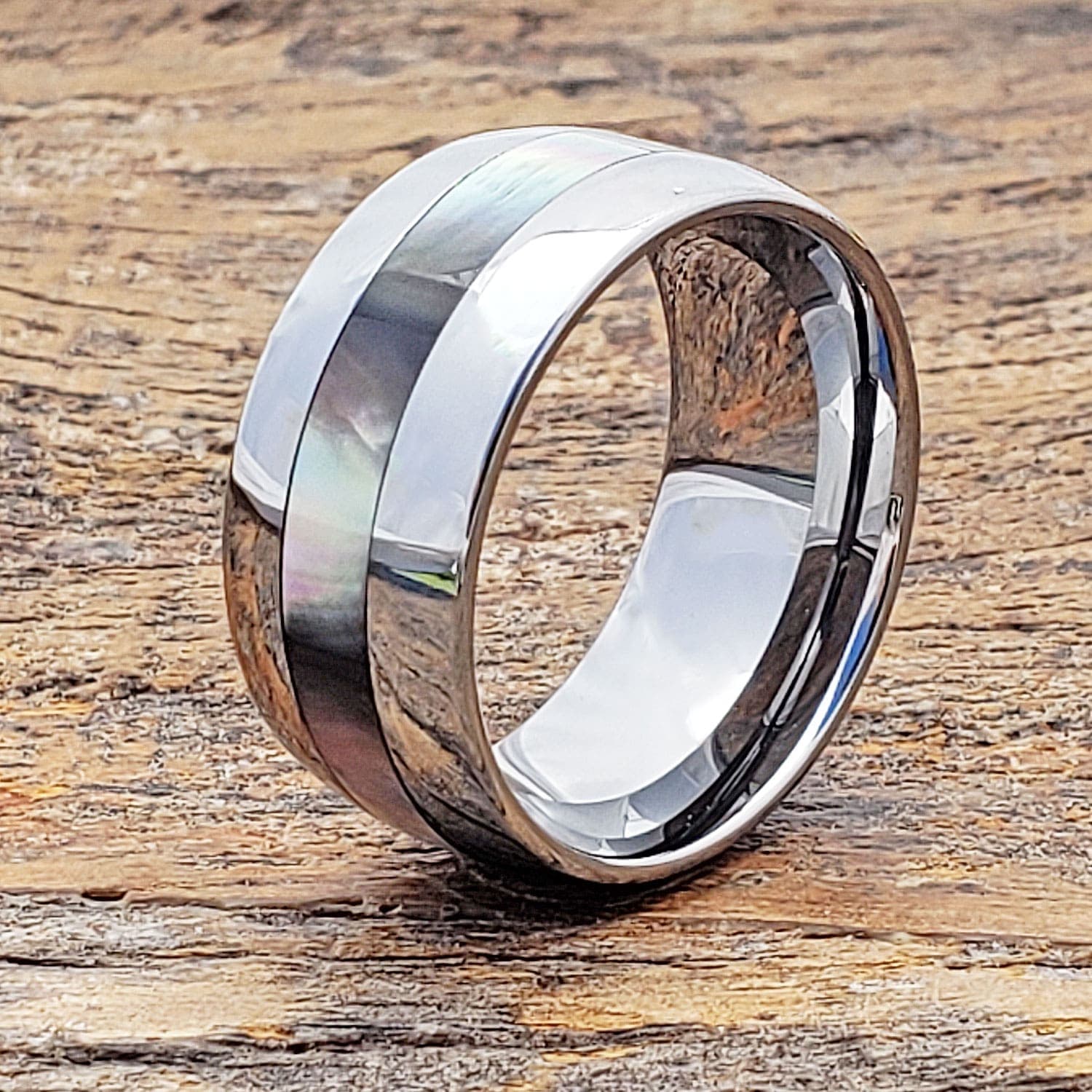 Cleopatra Shell Inlay Statement Rings thumbnail 2