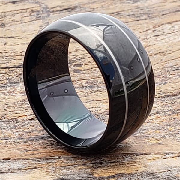 Dorado Black Mens Statement Rings