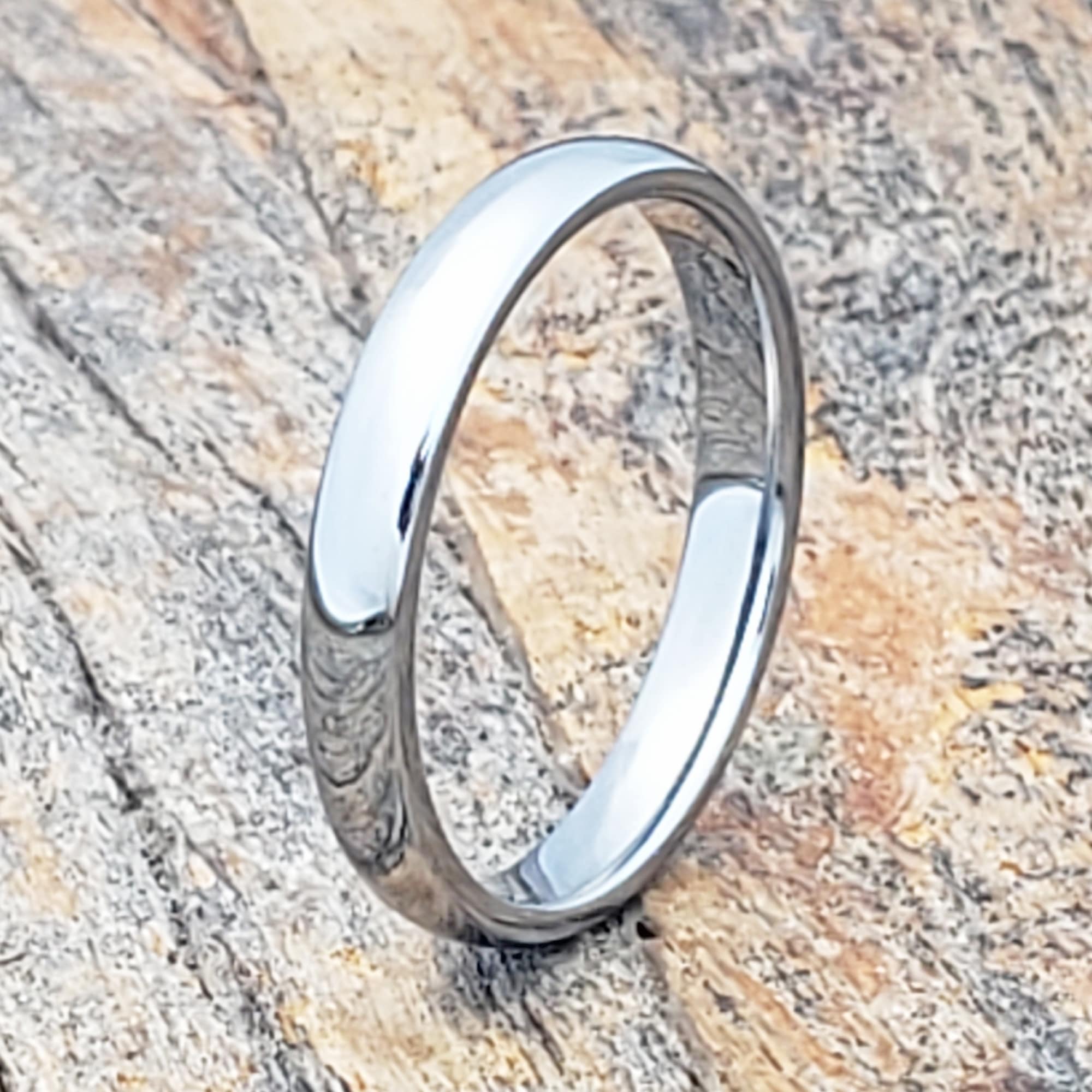 Eclipse Silver Stackable Rings thumbnail 2