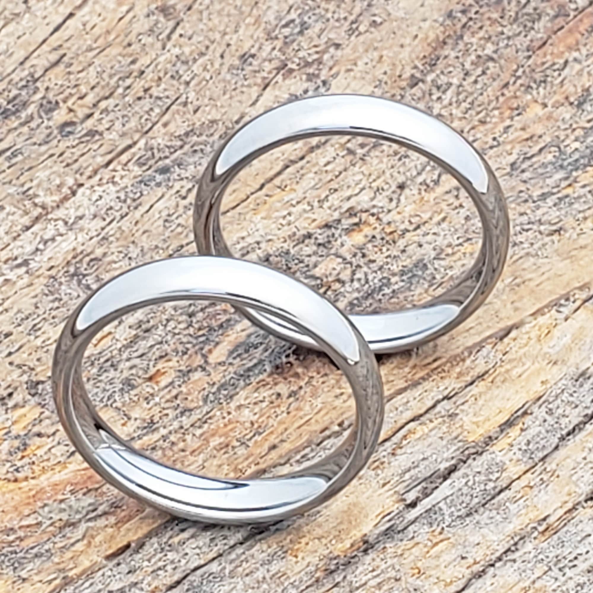 Eclipse Womens Tungsten Rings thumbnail 3