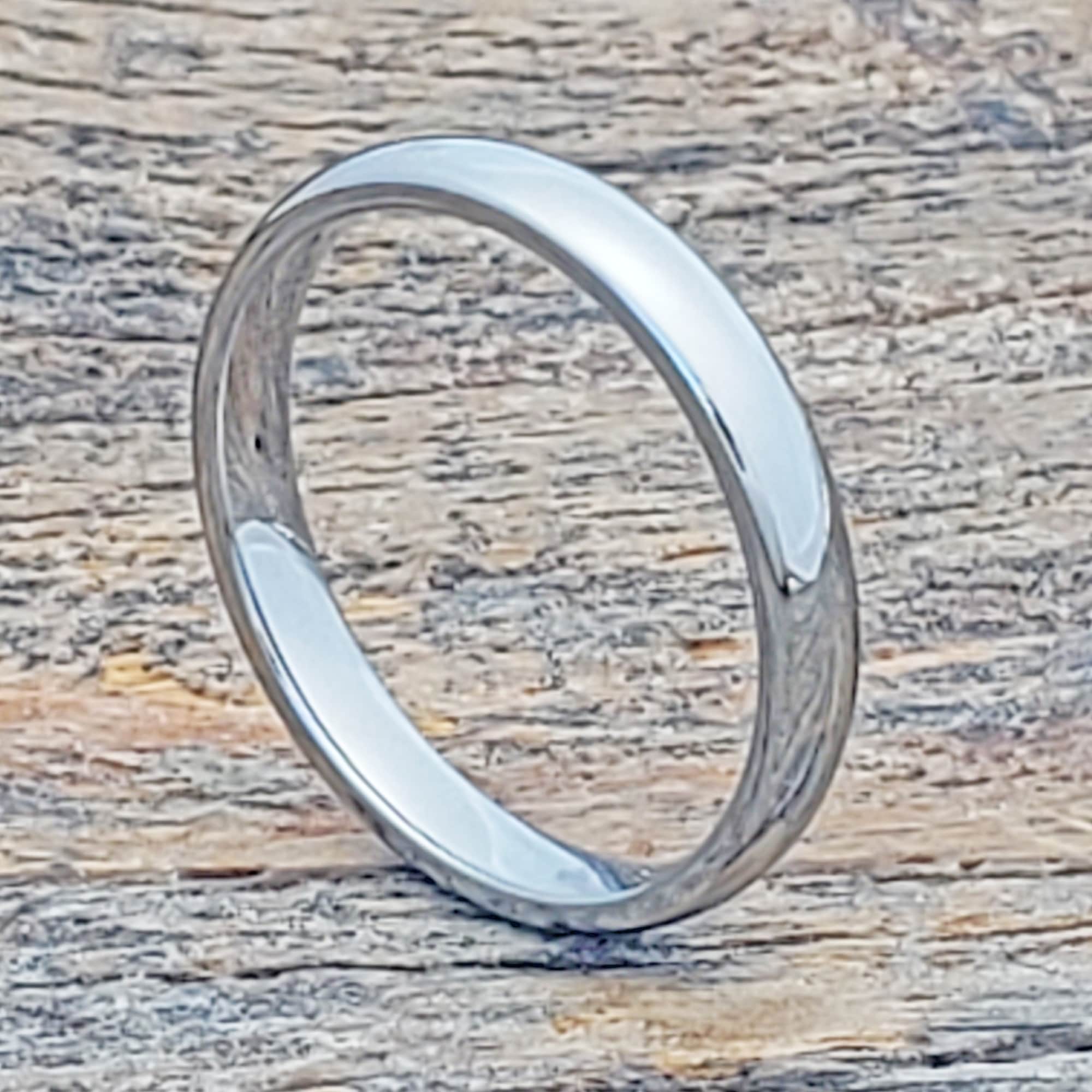 Eclipse Silver Stackable Rings