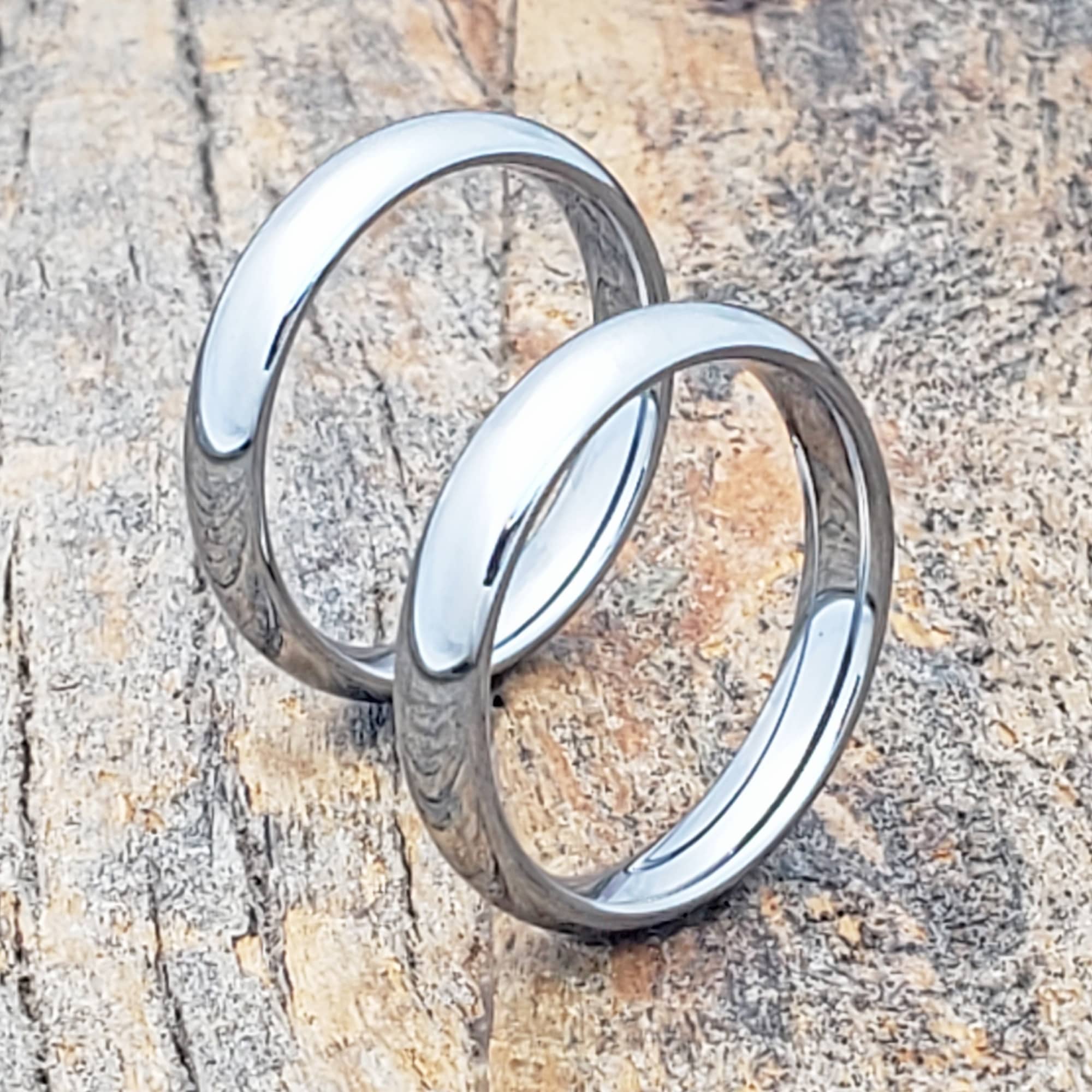 Eclipse Womens Tungsten Rings thumbnail 4