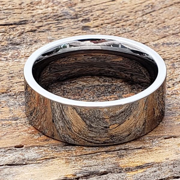 Europa Flat Tungsten Rings thumbnail 3