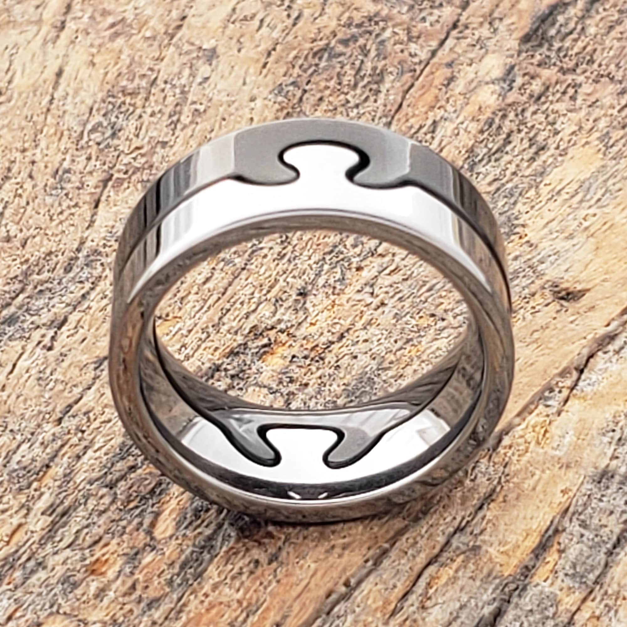 Interlocking Puzzle Rings thumbnail 3
