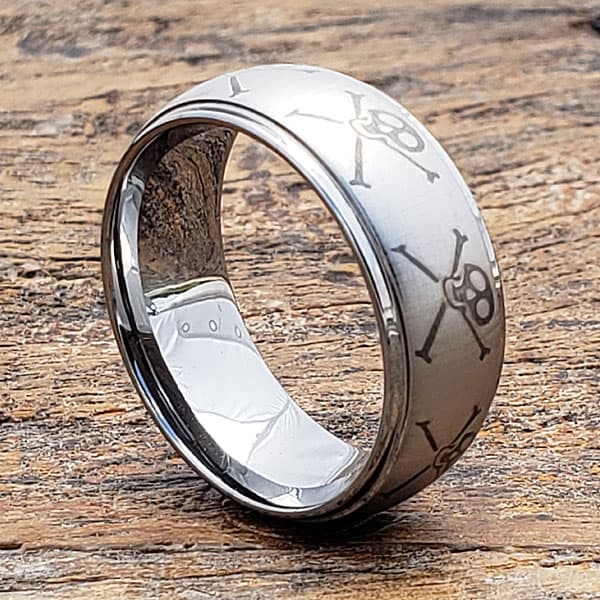 Jolly Roger Skull Rings