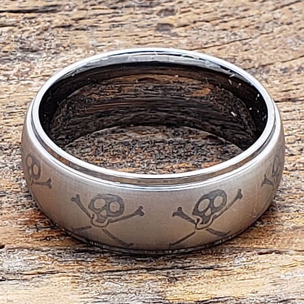 Jolly Roger Skull Rings thumbnail 3
