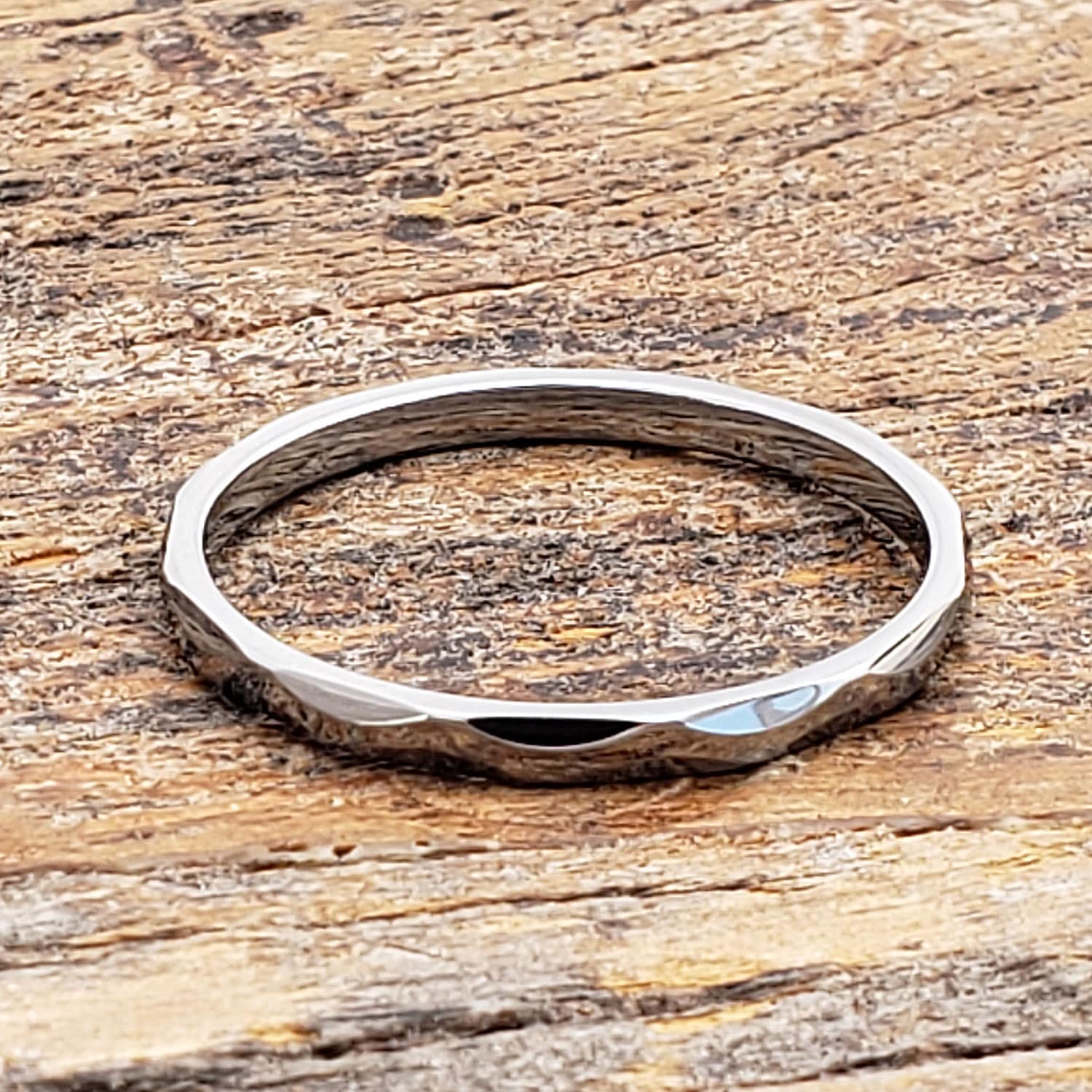 Metropolis Engineered Pinky Stackable Rings thumbnail 2