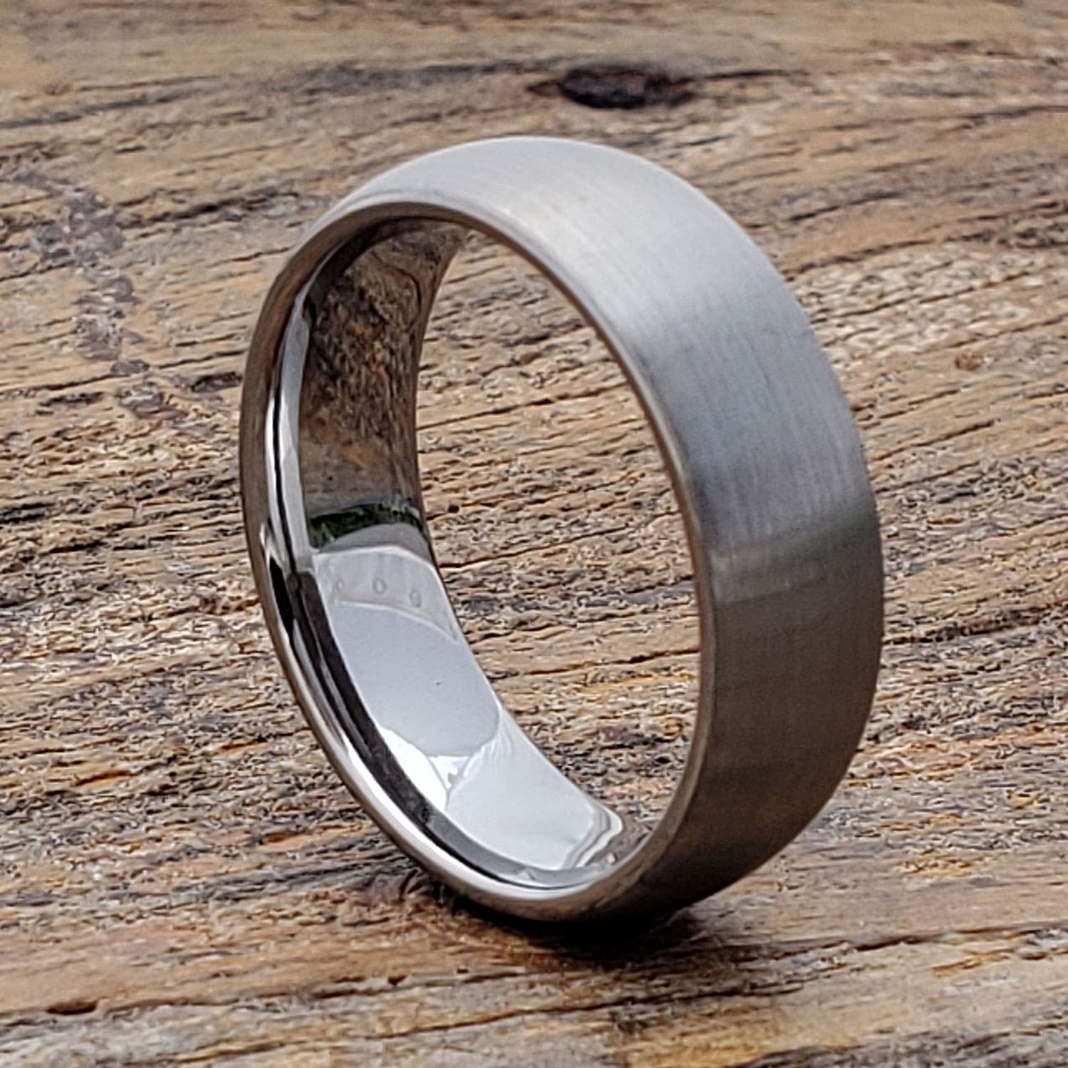Pegasus Brushed Tungsten Rings