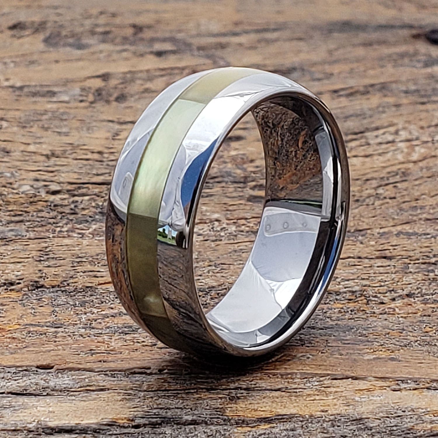 Serenity Pearl White Shell Rings thumbnail 2