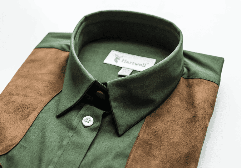 ADRIAN Green Shooting luxury men’s shirt thumbnail 4