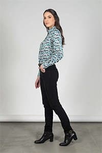 LAYLA Greyhounds luxury cotton shirt with LYCRA thumbnail 4