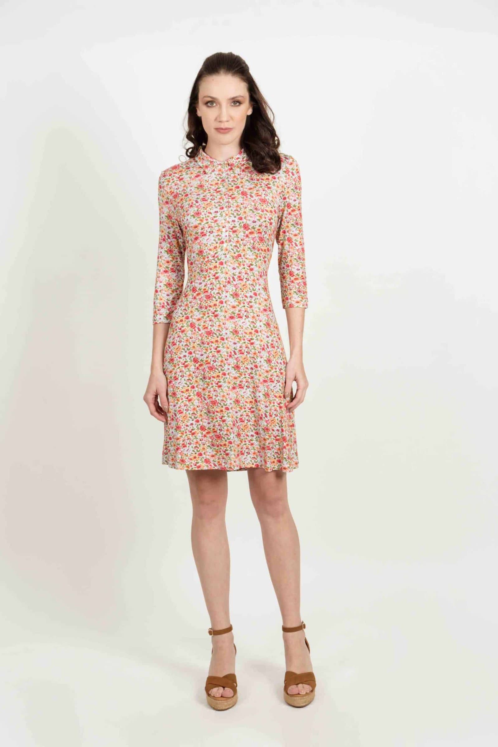 SOPHIE Ditsy Red dress (short)