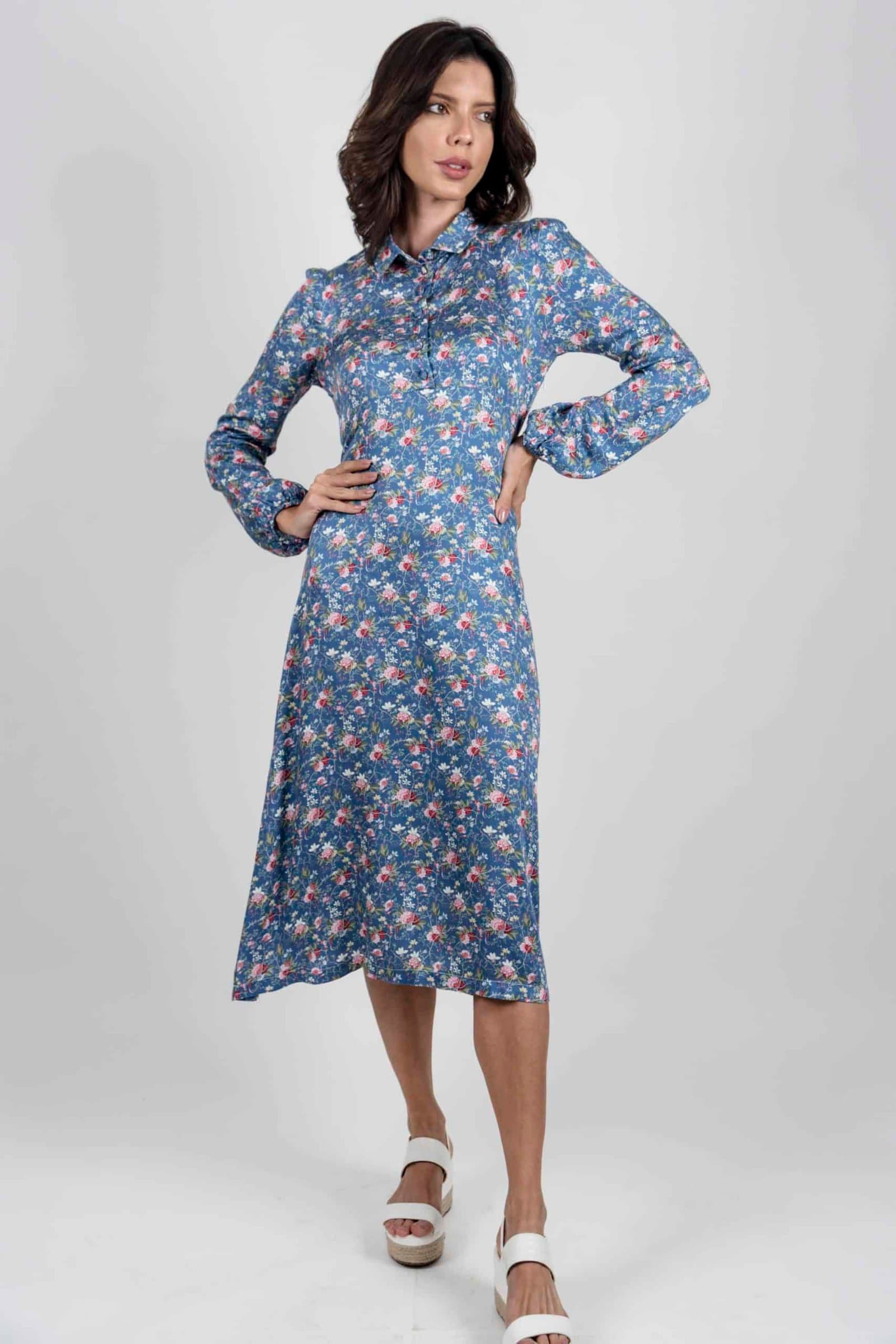 SOPHIE Silk Ditsy Dress