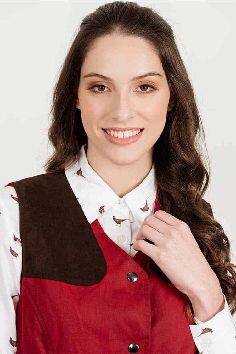 KATRINA Wax cotton gilet thumbnail 3