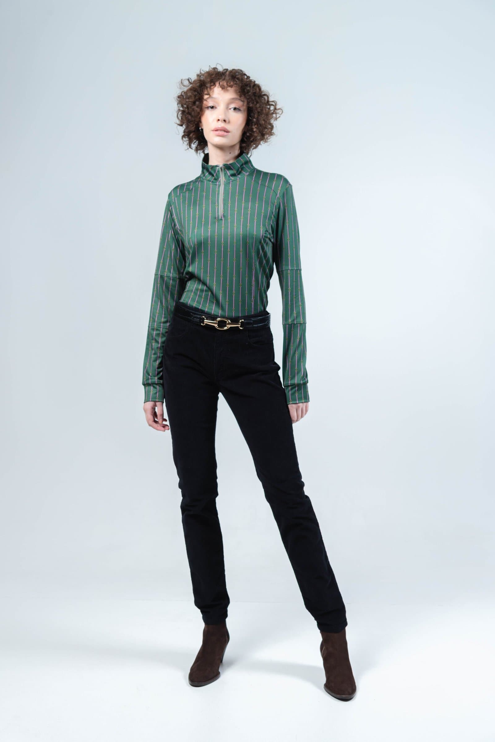 ESTHER Green Snaffle Top thumbnail 4