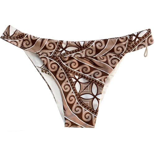 Traci Reversible Brazil Bottom Kapa White
