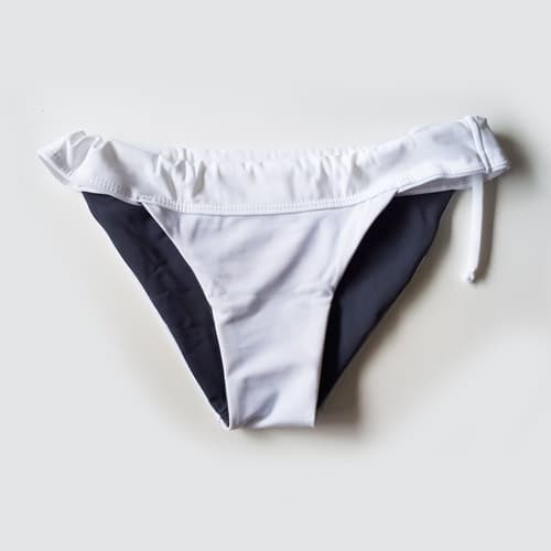 Heather Reversible Bottom White Charcoal