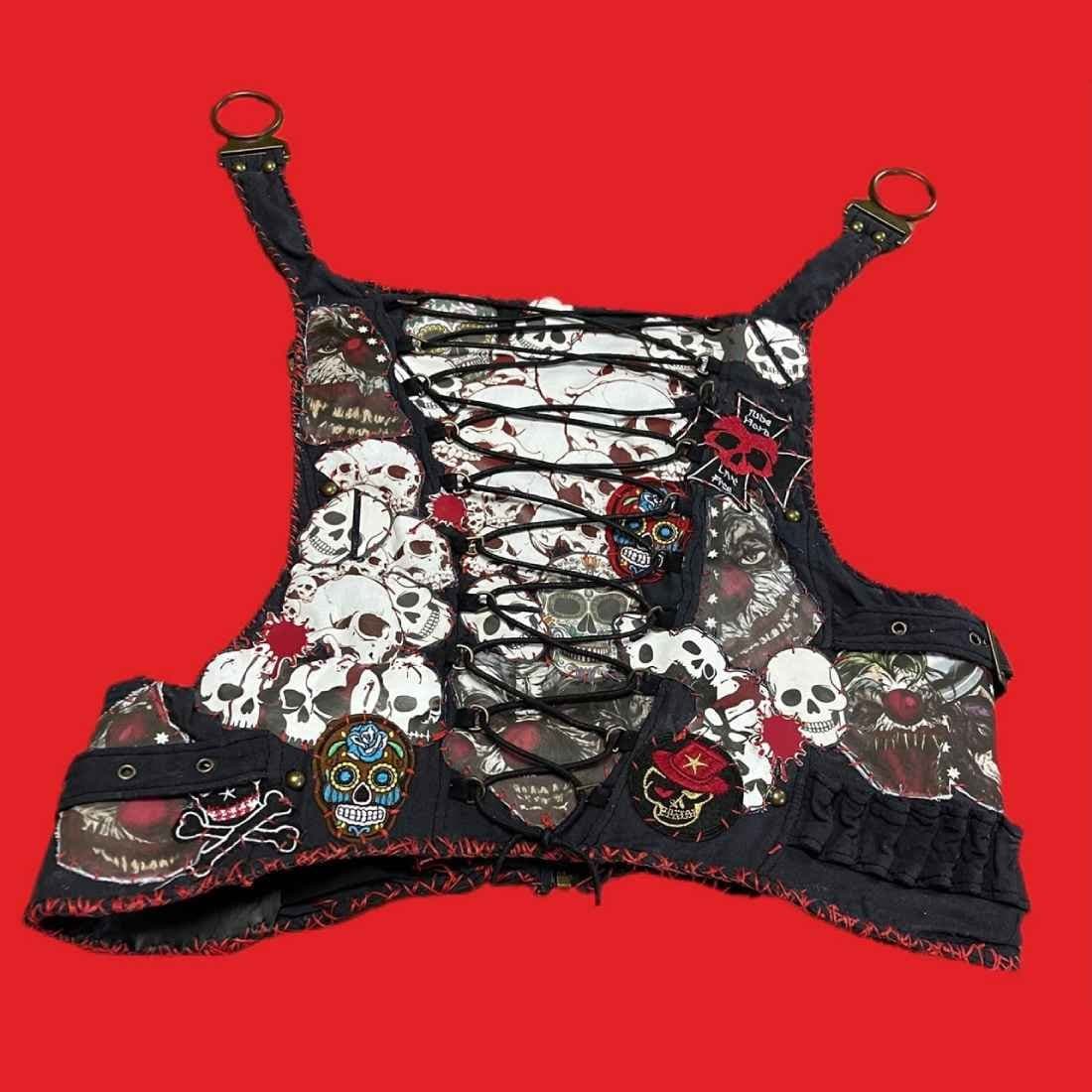 Unisex Punk Style Vest thumbnail 3